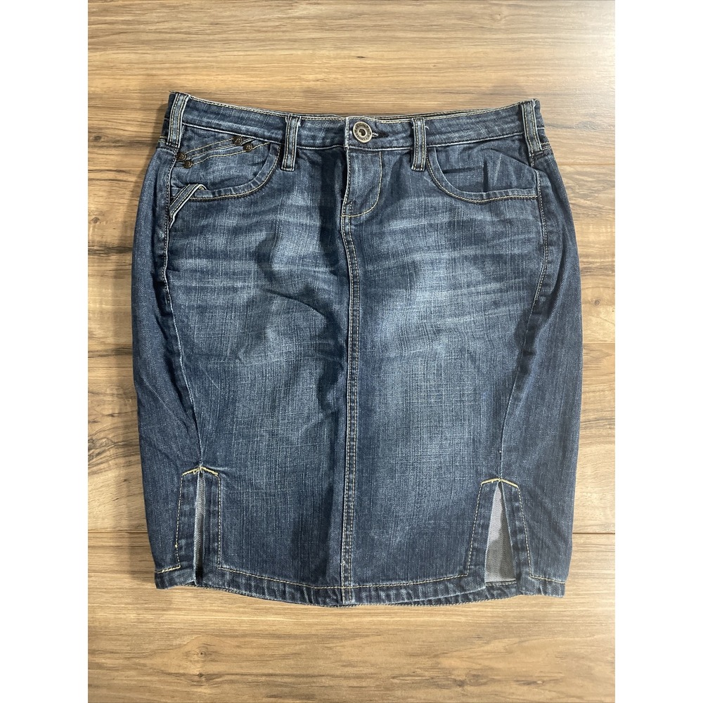 DKNY Jeans Skirt Womens‎ Size 29 Blue